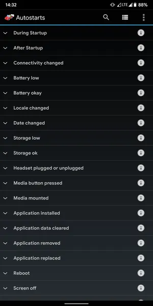 Autostarts  Block apps from starting automaticall